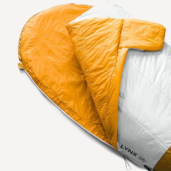 Спальник Lynx +2C (Reg RZ; Citrine Yellow/Tin Grey)